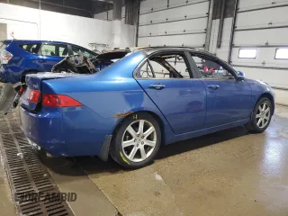 2005 Acura TSX with VIN JH4CL96865C032980, listed as a Copart auction lot 61870505 with Not provided miles and Salvage title. Bid and sale history available at DreamBid. Image 3.