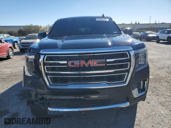 2021 GMC Yukon XL SLT with VIN 1GKS2GKD0MR471504, listed as a Copart auction lot 81838794 with 55,917 mi miles and Salvage Title. Bid and sale history available at carsss.com. Image 5.