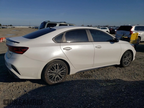 2024 Kia Forte GT-Line with VIN 3KPF54AD9RE702438, listed as a Copart auction lot 46195175 with 37,242 mi miles and Salvage Title. Bid and sale history available at carsss.com. Image 3.