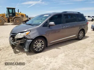 2019 Toyota Sienna XLE Auto Access Seat с VIN 5TDYZ3DC9KS977684, выставлен на аукционе Copart как лот 56742555 с пробегом 76 311 миль миль и Списание • Salvage title. История ставок и продаж доступна на DreamBid. Изображение 1.
