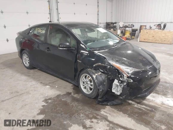 2017 Toyota Prius Two with VIN JTDKBRFU2H3044626, listed as a IAAI auction lot 41738057 with 81,932 mi miles. Bid and sale history available at carsss.com. Image 1.