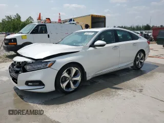 2019 Honda Accord Touring with VIN 1HGCV2F94KA032996, listed as a Copart auction lot 60283715 with 57,365 mi miles and Salvage title. Bid and sale history available at DreamBid. Image 1.