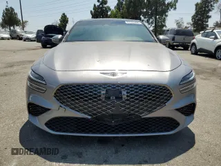 2024 Genesis G70 2.5T with VIN KMTG34SC7RU139599, listed as a Copart auction lot 62535435 with 9,416 mi miles and Salvage title. Bid and sale history available at DreamBid. Image 5.