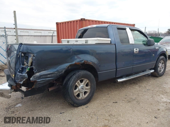 2005 Ford F-150 STX with VIN 1FTRX12W65FA56345, listed as a IAAI auction lot 41723884 with 251,594 mi miles. Bid and sale history available at carsss.com. Image 4.