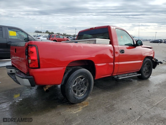 2007 Chevrolet Silverado 1500 Classic Work Truck with VIN 3GCEC14X47G162844, listed as a Copart auction lot 88727495 with 153,167 mi miles and Salvage Title. Bid and sale history available at carsss.com. Image 3.