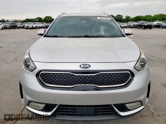 2017 Kia Niro Touring with VIN KNDCE3LC3H5066322, listed as a Copart auction lot 53818465 with 113,794 mi miles and Salvage Title. Bid and sale history available at carsss.com. Image 5.