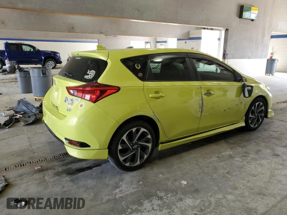2016 Scion iM with VIN JTNKARJE4GJ502689, listed as a Copart auction lot 55292955 with 127,284 mi miles and Salvage title. Bid and sale history available at DreamBid. Image 3.