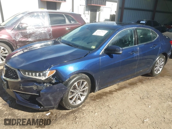 2020 Acura TLX w/Technology Pkg with VIN 19UUB1F53LA015337, listed as a IAAI auction lot 41427035 with 44,450 mi miles. Bid and sale history available at carsss.com. Image 17.