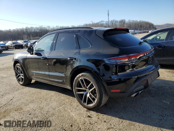 2023 Porsche Macan S с VIN WP1AG2A58PLB39600, выставлен на аукционе Copart как лот 42609675 с пробегом 23 431 миль миль и Списание • Salvage title. История ставок и продаж доступна на DreamBid. Изображение 2.
