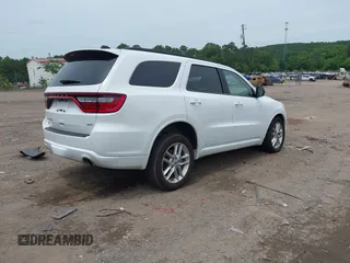 2024 Dodge Durango GT Plus z VIN 1C4RDJDG3RC237862, wystawiony jako IAAI lot #42215978 z przebiegiem 28 392 mil mil oraz . Historia ofert i sprzedaży dostępna na DreamBid. Obrazek 4.