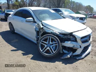 2015 Mercedes-Benz CLA 45 AMG with VIN WDDSJ5CB1FN195205, listed as a IAAI auction lot 41962755 with 49,305 mi miles and . Bid and sale history available at DreamBid. Image 1.