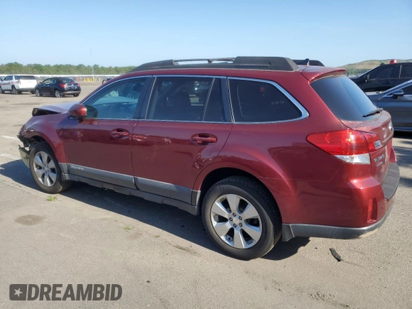 2011 Subaru Outback Limited Power Moon with VIN 4S4BRBKC7B3345878, listed as a Copart auction lot 61871205 with 157,879 mi miles and Salvage title. Bid and sale history available at DreamBid. Image 2.