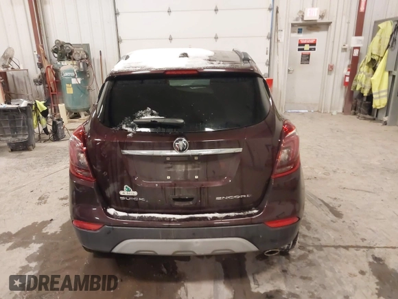 2018 Buick Encore Preferred with VIN KL4CJASB7JB551895, listed as a IAAI auction lot 41333779 with 72,904 mi miles and . Bid and sale history available at DreamBid. Image 16.