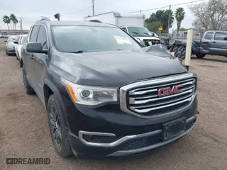 2019 GMC Acadia SLT with VIN 1GKKNMLS1KZ195138, listed as a IAAI auction lot 41144855 with 92,036 mi miles. Bid and sale history available at carsss.com. Image 1.