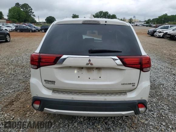 2017 Mitsubishi Outlander SE with VIN JA4AD3A32HZ066716, listed as a Copart auction lot 58435645 with 133,889 mi miles and Salvage title. Bid and sale history available at DreamBid. Image 6.