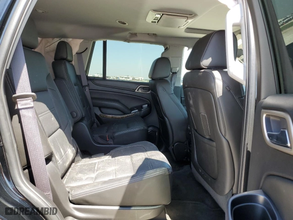 2015 GMC Yukon Denali with VIN 1GKS1CKJXFR523628, listed as a Copart auction lot 51730455 with 59,695 mi miles and Salvage Title. Bid and sale history available at carsss.com. Image 11.