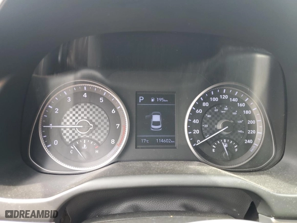2019 Hyundai Elantra Preferred with VIN KMHD84LF4KU768282, listed as a Copart auction lot 52695345 with 114,602 mi miles and Clean Title. Bid and sale history available at carsss.com. Image 9.