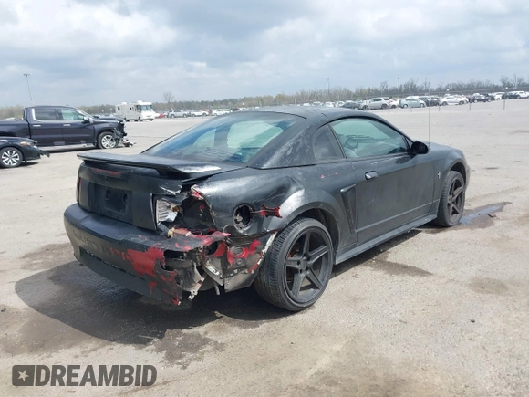 2003 Ford Mustang Standard with VIN 1FAFP40413F441725, listed as a IAAI auction lot 41781768 with 150,417 mi miles. Bid and sale history available at carsss.com. Image 4.
