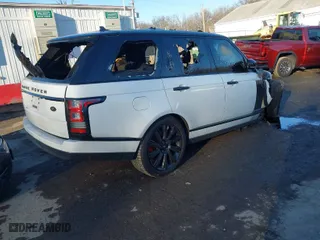 2016 Land Rover Range Rover Supercharged with VIN SALGS2EF7GA317496, listed as a IAAI auction lot 41195956 with NaN miles. Bid and sale history available at carsss.com. Image 4.