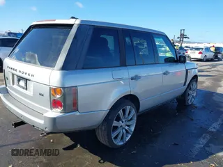 2005 Land Rover Range Rover with VIN SALMF11495A196165, listed as a IAAI auction lot 41742684 with 141,359 mi miles and . Bid and sale history available at DreamBid. Image 4.