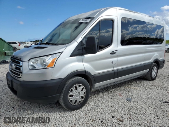 2019 Ford Transit Passenger XL with VIN 1FBAX2CM1KKA66367, listed as a Copart auction lot 79059804 with 80,577 mi miles and Salvage Title. Bid and sale history available at carsss.com. Image 1.