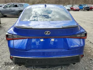 2025 Lexus IS with VIN JTHBZ1B2XS5083105, listed as a Copart auction lot 53429335 with 724 mi miles and Salvage Title. Bid and sale history available at carsss.com. Image 6.