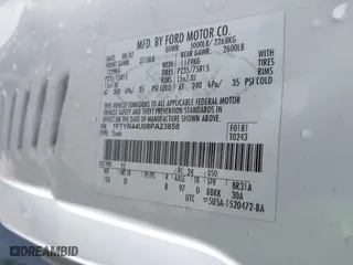 2008 Ford Ranger XLT with VIN 1FTYR44U08PA23858, listed as a IAAI auction lot 42103559 with 83,347 mi miles. Bid and sale history available at carsss.com. Image 9.