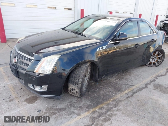 2008 Cadillac CTS AWD w/1SB with VIN 1G6DT57V780164271, listed as a IAAI auction lot 41124855 with 97,036 mi miles. Bid and sale history available at carsss.com. Image 2.