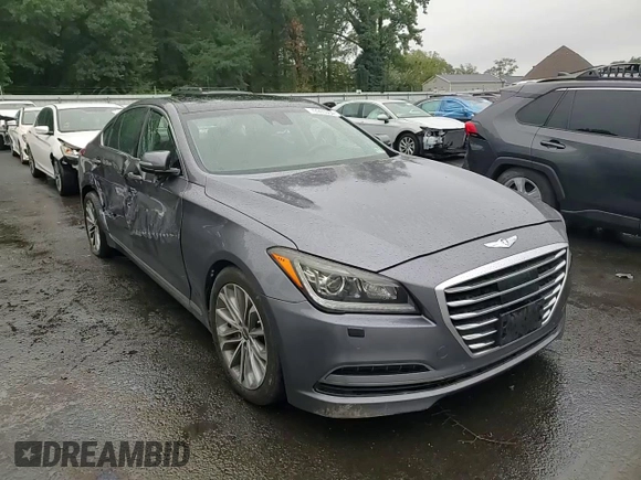 2015 Hyundai Genesis 3.8L with VIN KMHGN4JE8FU017367, listed as a Copart auction lot 72905964 with 107,057 mi miles and Salvage Title. Bid and sale history available at carsss.com. Image 11.