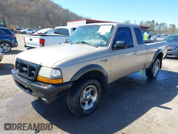 1998 Ford Ranger XL with VIN 1FTZR15X2WTA29628, listed as a IAAI auction lot 41972607 with 149,628 mi miles. Bid and sale history available at carsss.com. Image 21.