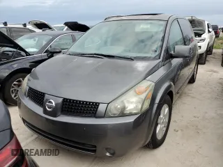 2004 Nissan Quest SE with VIN 5N1BV28U24N313293, listed as a Copart auction lot 76638444 with 0 mi miles and Clean Title. Bid and sale history available at carsss.com. Image 5.