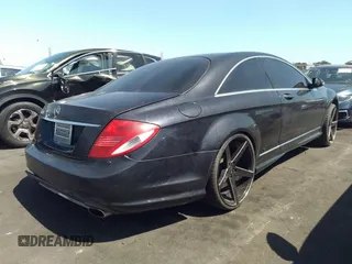 2008 Mercedes-Benz CL-Class V8 with VIN WDDEJ71X18A013018, listed as a IAAI auction lot 33635209 with 99,776 mi miles. Bid and sale history available at carsss.com. Image 4.
