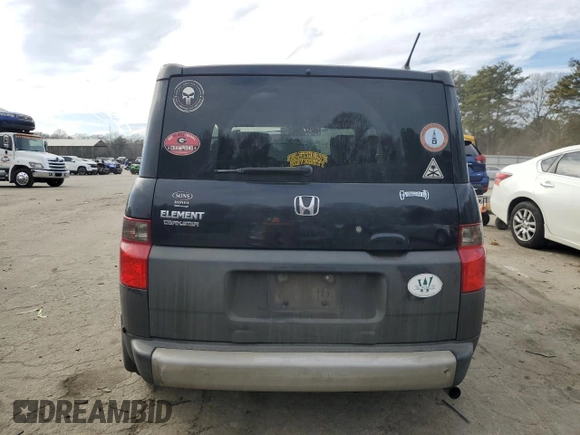 2007 Honda Element LX with VIN 5J6YH18377L016800, listed as a Copart auction lot 89001505 with 428,886 mi miles and Salvage Title. Bid and sale history available at DreamBid. Image 6.