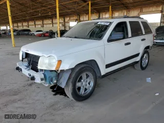2005 Jeep Grand Cherokee Laredo with VIN 1J4HS48N75C585292, listed as a Copart auction lot 88719255 with 140,341 mi miles and Salvage Title. Bid and sale history available at carsss.com. Image 1.