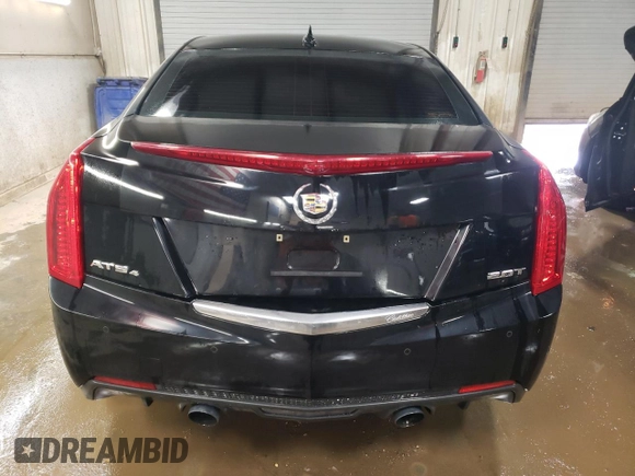 2014 Cadillac ATS Luxury AWD with VIN 1G6AH5RX4E0159852, listed as a Copart auction lot 52216685 with 82,977 mi miles and Salvage Title. Bid and sale history available at carsss.com. Image 6.