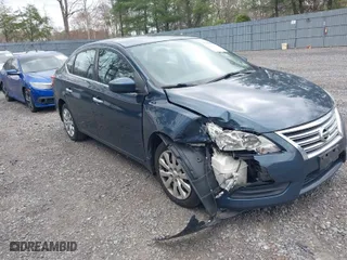 2014 Nissan Sentra SR with VIN 3N1AB7AP7EL678454, listed as a IAAI auction lot 42044910 with 133,463 mi miles. Bid and sale history available at carsss.com. Image 1.