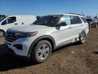 2023 Ford Explorer XLT с VIN 1FMSK7DH4PGC23778, выставлен на аукционе Copart как лот 44665345 с пробегом 79 783 миль миль и Списание • Salvage title. История ставок и продаж доступна на DreamBid. Изображение 1.