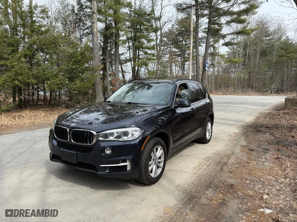 2015 BMW X5 xDrive35d with VIN 5UXKS4C59F0N06077, listed as a Copart auction lot 53514595 with 169,654 mi miles and Clean Title. Bid and sale history available at carsss.com. Image 2.