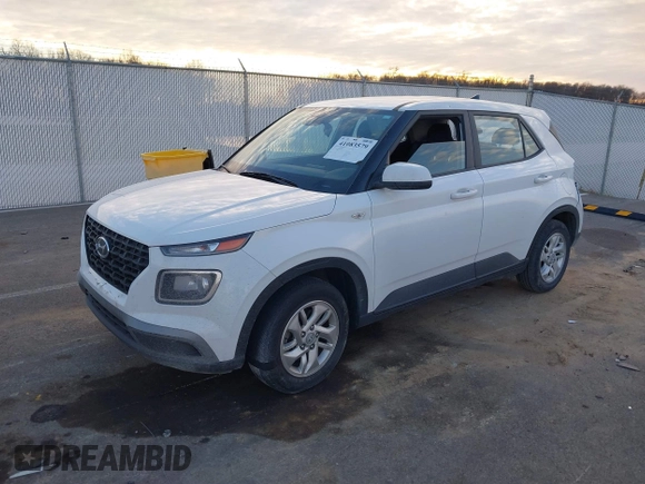 2021 Hyundai Venue SE with VIN KMHRB8A36MU068032, listed as a IAAI auction lot 41083579 with 100,598 mi miles and . Bid and sale history available at DreamBid. Image 18.