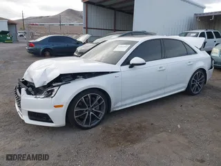 2018 Audi A4 Premium with VIN WAUDNAF40JA053308, listed as a IAAI auction lot 41461161 with 82255 miles. Bid and sale history available at carsss.com. Image 17.