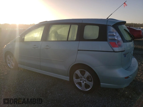 2007 Mazda 5 Sport with VIN JM1CR293X70138263, listed as a Copart auction lot 78570134 with Not Provided miles and Salvage Title. Bid and sale history available at DreamBid. Image 2.