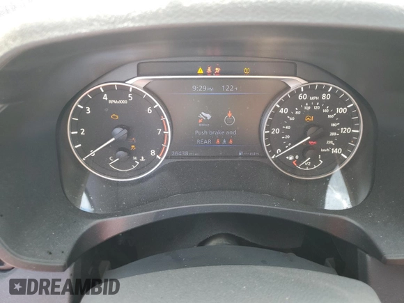 2024 Nissan Altima SV with VIN 1N4BL4DV2RN335764, listed as a Copart auction lot 50700695 with 26,438 mi miles and Salvage Title. Bid and sale history available at DreamBid. Image 9.