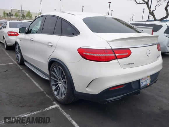 2019 Mercedes-Benz GLE 43 AMG with VIN 4JGED6EB5KA151772, listed as a IAAI auction lot 42168396 with 43,678 mi miles and . Bid and sale history available at DreamBid. Image 3.