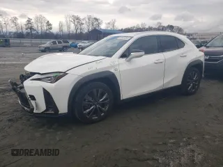 2019 Lexus UX with VIN JTHY3JBH7K2019735, listed as a Copart auction lot 83883064 with 52,864 mi miles and Salvage Title. Bid and sale history available at carsss.com. Image 1.