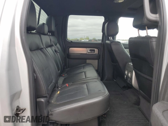 2014 Ford F-150 XL with VIN 1FTFW1EF4EKG43877, listed as a Copart auction lot 55682295 with 166,229 mi miles and Salvage title. Bid and sale history available at DreamBid. Image 10.