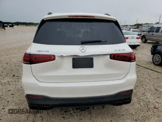 2021 Mercedes-Benz GLS 63 AMG with VIN 4JGFF8KE7MA324400, listed as a Copart auction lot 68490884 with 13,706 mi miles and Salvage Title. Bid and sale history available at DreamBid. Image 6.