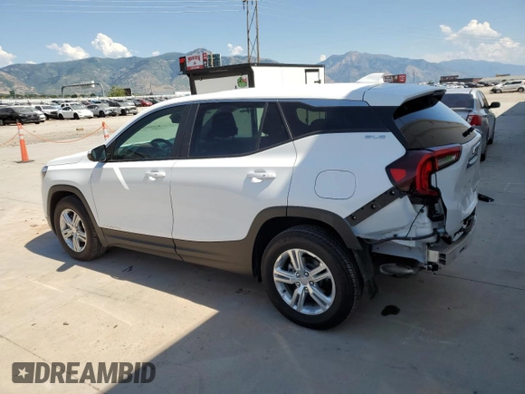 2024 GMC Terrain SLE with VIN 3GKALTEG9RL369589, listed as a Copart auction lot 63112715 with 24,852 mi miles and Clean title. Bid and sale history available at DreamBid. Image 2.
