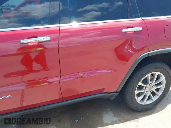 2014 Jeep Grand Cherokee Limited with VIN 1C4RJEBG6EC466761, listed as a IAAI auction lot 42218398 with 198,335 mi miles and . Bid and sale history available at DreamBid. Image 6.