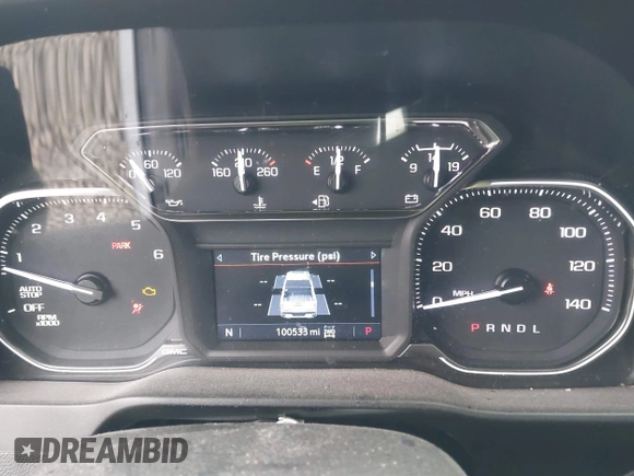 2021 GMC Sierra 1500 Elevation with VIN 3GTU9CET8MG212657, listed as a IAAI auction lot 41741865 with 100,533 mi miles and . Bid and sale history available at DreamBid. Image 7.