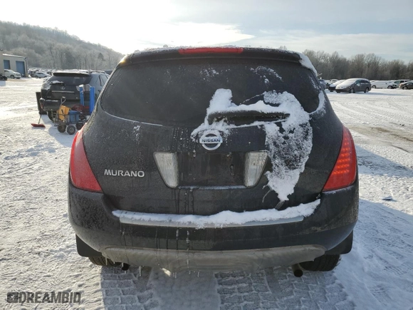 2006 Nissan Murano S with VIN JN8AZ08W76W543990, listed as a Copart auction lot 86319594 with 177,164 mi miles and Salvage Title. Bid and sale history available at carsss.com. Image 6.